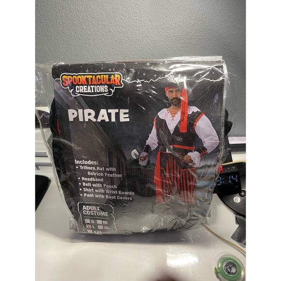 Spooktacular Creations Adult Men Pirate Costume - Picture 1 of 3